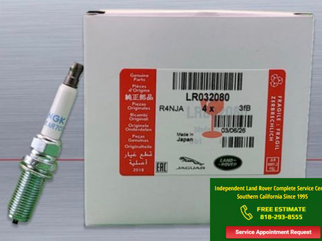 LAND ROVER Spark Plugs Routine Maintenance The Essential Role of Spark Plugs in Bringing Igniting Performance on your Land Rover Vehicles LOS ANGELES Independent Land Rover Service Center Expert Land Rover - Range Rover Service Technicians High-Quality Genuine OEM Parts for ALL LAND ROVERS and RANGE ROVERS Southern California