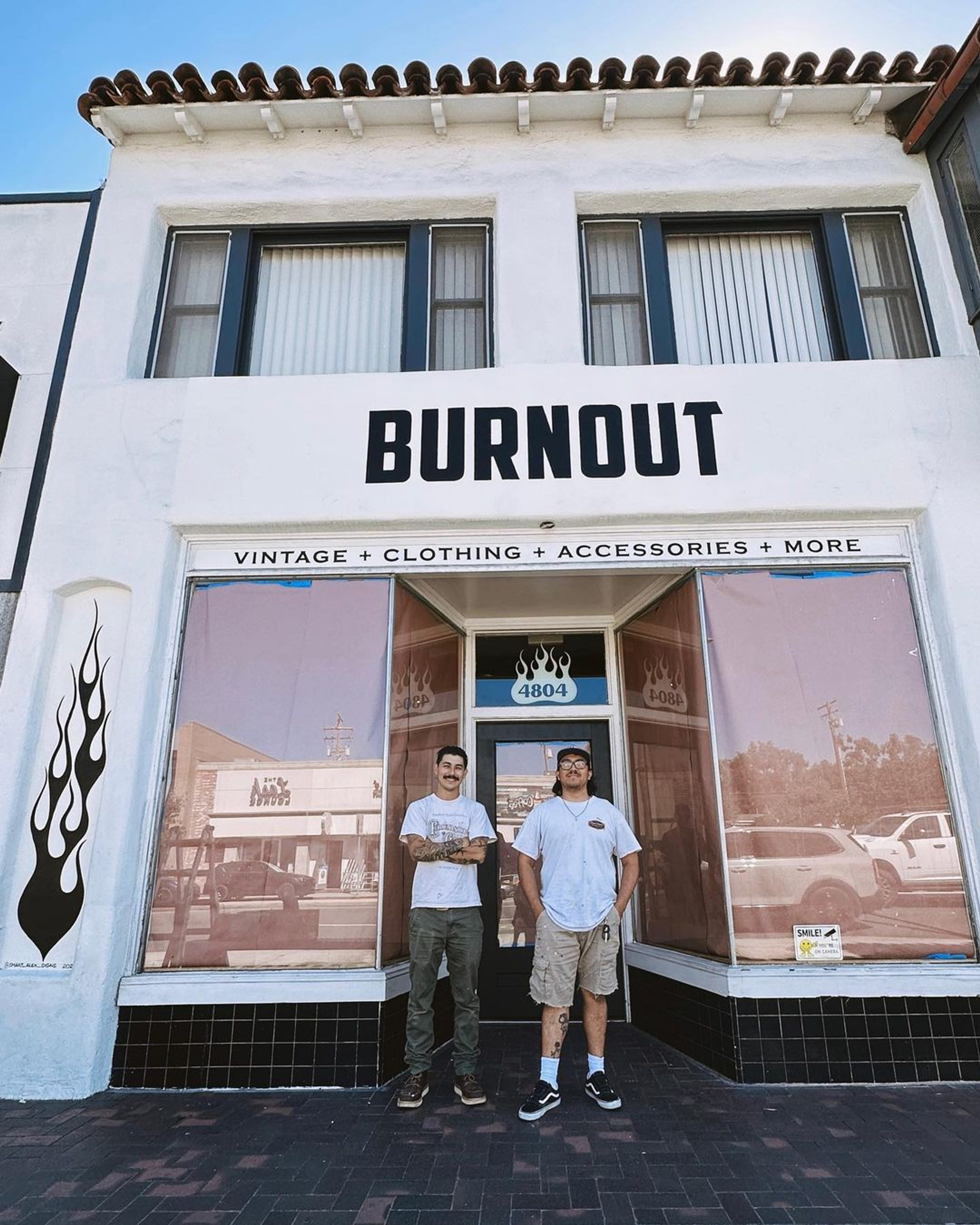 BURNOUT Long Beach, CA | Smart Alex Signs | Orange County Hand