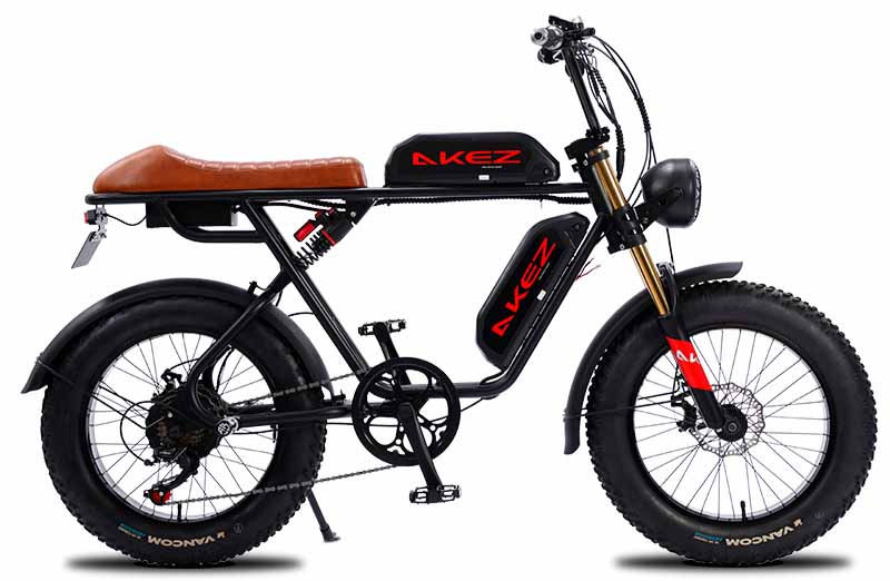 AKEZ 20" Fat Tire Electric Scooter Bike S1 West Los Angeles Authorized Dealer New and Used E-Bikes West Los Angeles Electric Bike and Bicycle Shop Local E-Bike Tune-Ups Repair Maintenance Assembly Services 310-694-5934