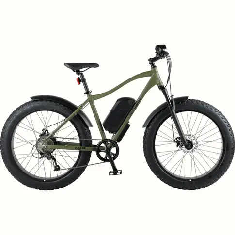 Electric Fat Bike Collections. Koa Rev 26" Electric Fat Tire Bike. Color Matte Olive Drab. Built to Handle Any Road. Los Angeles Electric Bike Sales and Service. Retrospec E-Bike and Bike Authorized Dealer. Electric Bicycle Sales, Tune-Ups and Maintenance. Serving Cities in Venice Beach, Marina Del Rey, Playa Vista, Playa Del Rey, UCLA, West Los Angeles, and all Southern California.