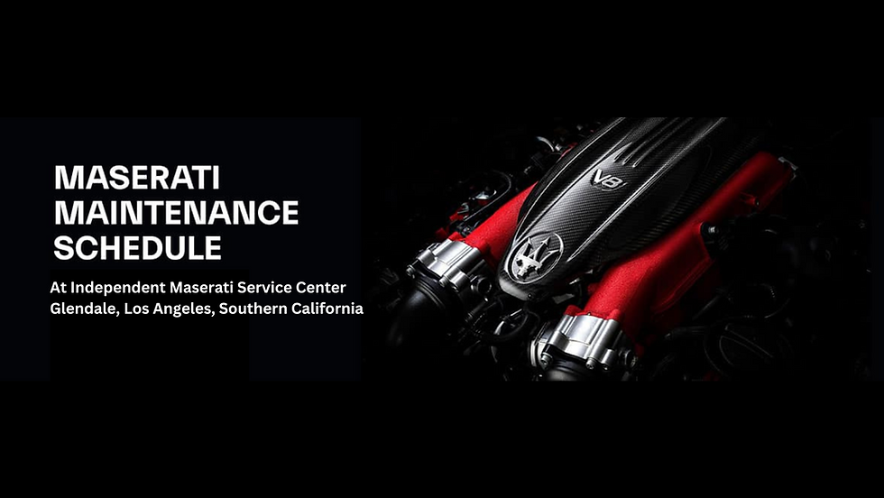 Independent Maserati Routine Maintenance Services in Pasadena area. Independent Maserati Service Center in Glendale, Los Angeles. Full-Service Maserati Services. Your Southern California Independent Maserati Service Specialists. We Specialize in all Maserati Models Service, Repair and Maintenance Near Santa Monica, Beverly Hills, West Los Angeles, Calabasas, Encino, South Bay, Redondo Beach, Torrance, Hermosa Beach and across Southern California. Call: 818-869-9921