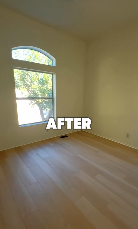 AFTER PHOTO Living Room Vinyl Flooring Installation ELITE Floor Covering WEST LOS ANGELES Full-Service Luxury Flooring Sales, Refinishing, and Installation Company Local Southern California Residential Homes