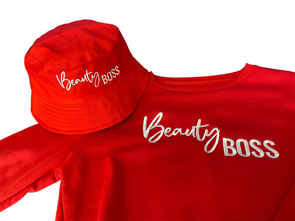Thumbnail: Beauty Boss Crop Sweatshirt