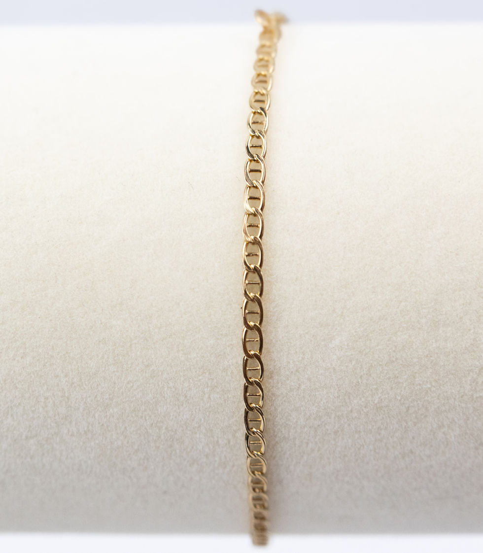 18K YELLOW GOLD BRACELET.