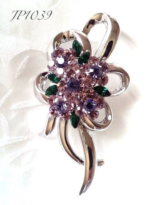 Gorgeous Girl Swarovski Brooch by Lady Jessica