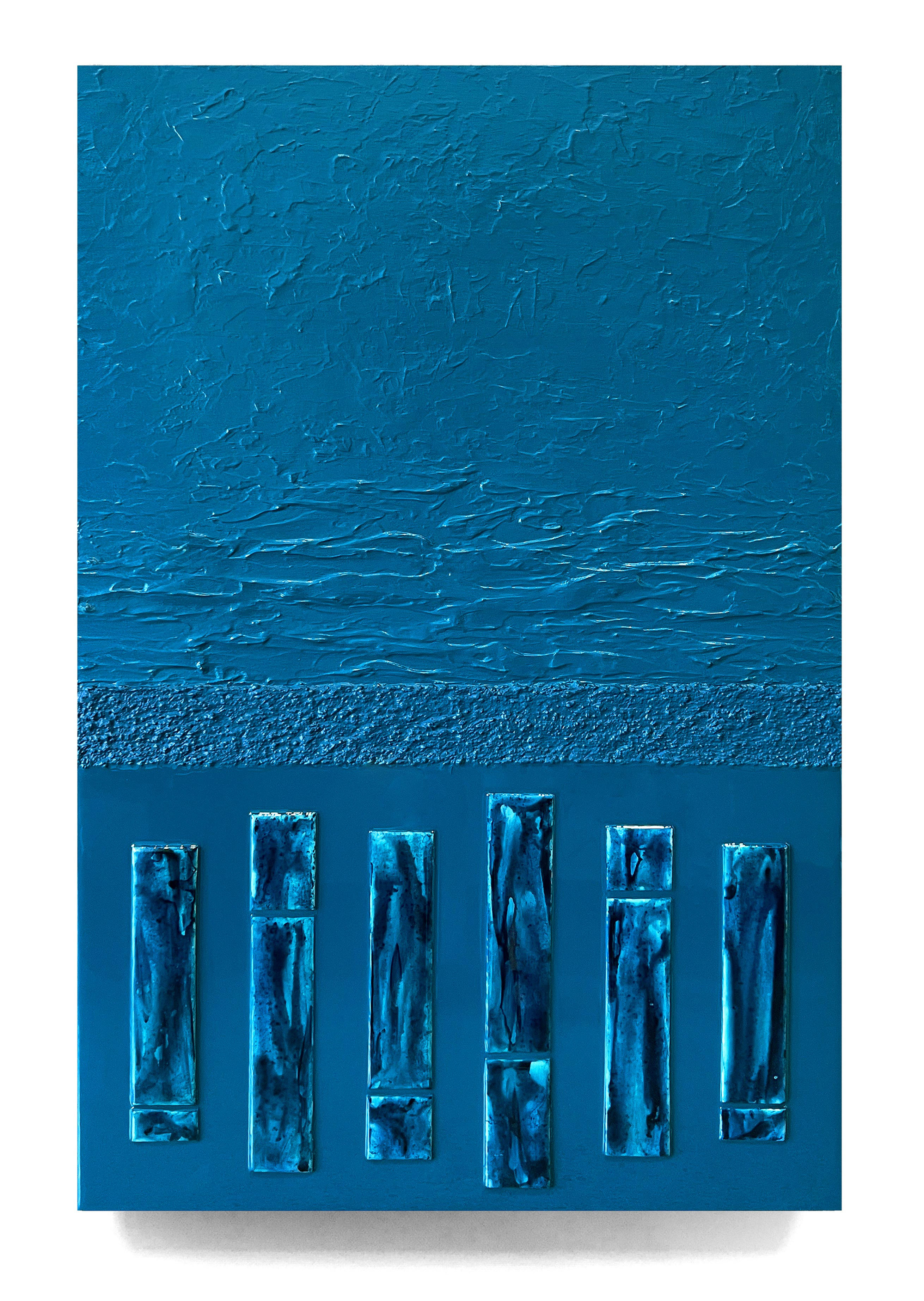 Cobalt Teal Glass