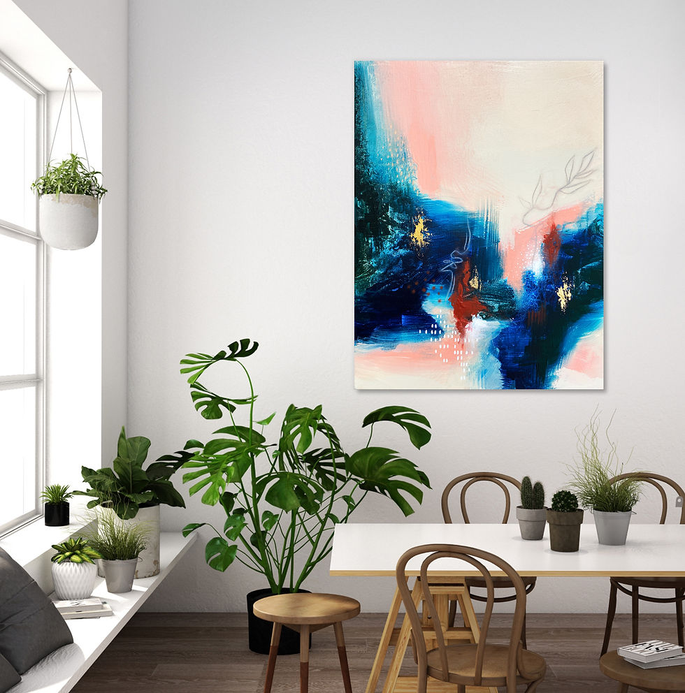 Thumbnail: Botanical Visions - Part A - Canvas Print
