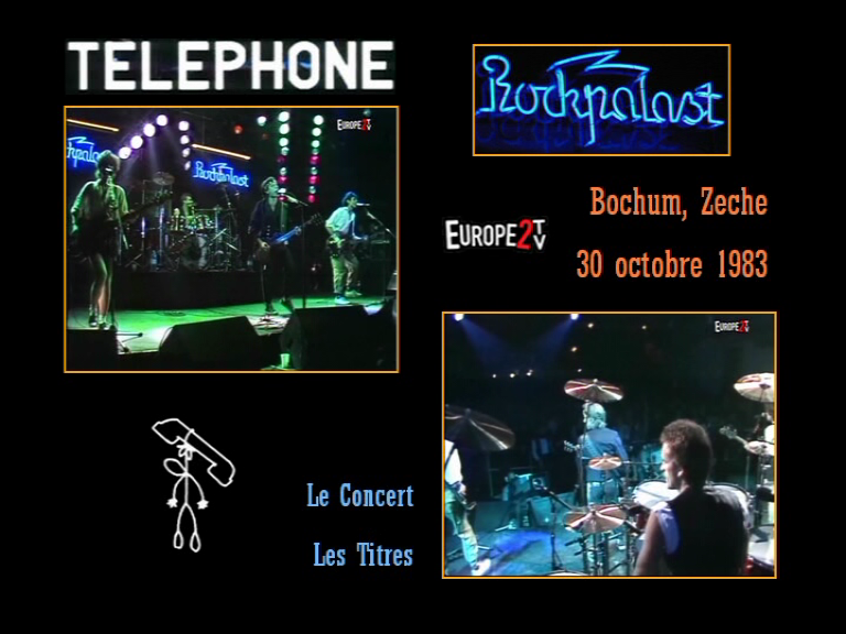 Thumbnail: Téléphone - Bochum 1983