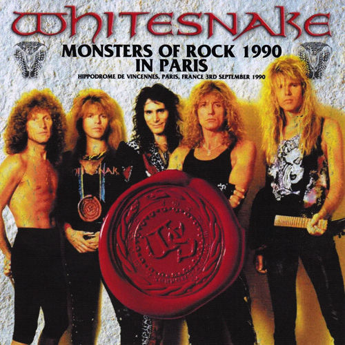 Whitesnake - Paris 1990 (France) - 2 CD