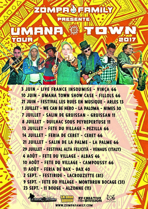 ZOMPA FAMILY - Humana Town Tour 2017