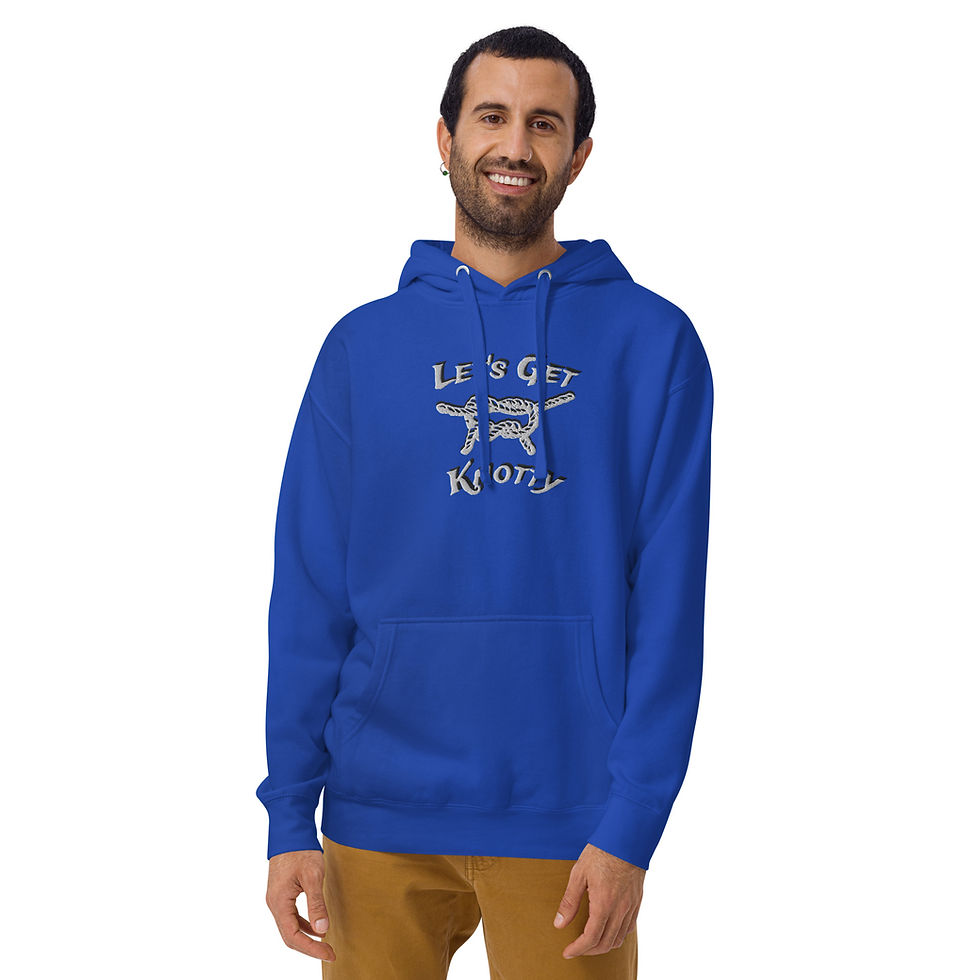 Thumbnail: "Let's Get Knotty" - Unisex Premium Hoodie | Cotton Heritage M2580