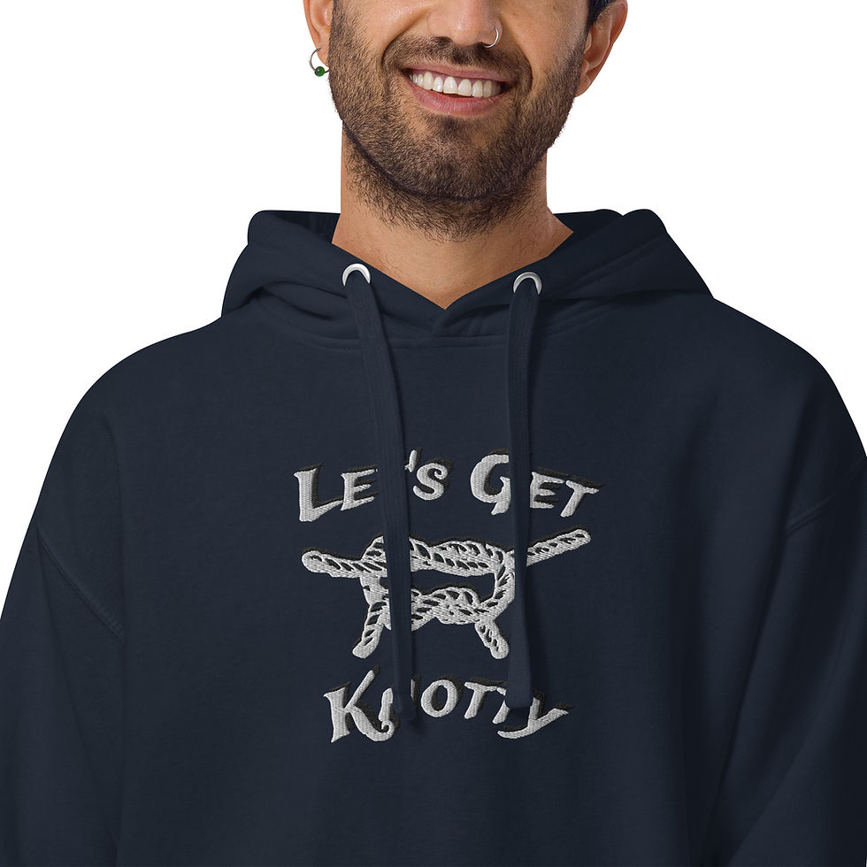 Thumbnail: "Let's Get Knotty" - Unisex Premium Hoodie | Cotton Heritage M2580
