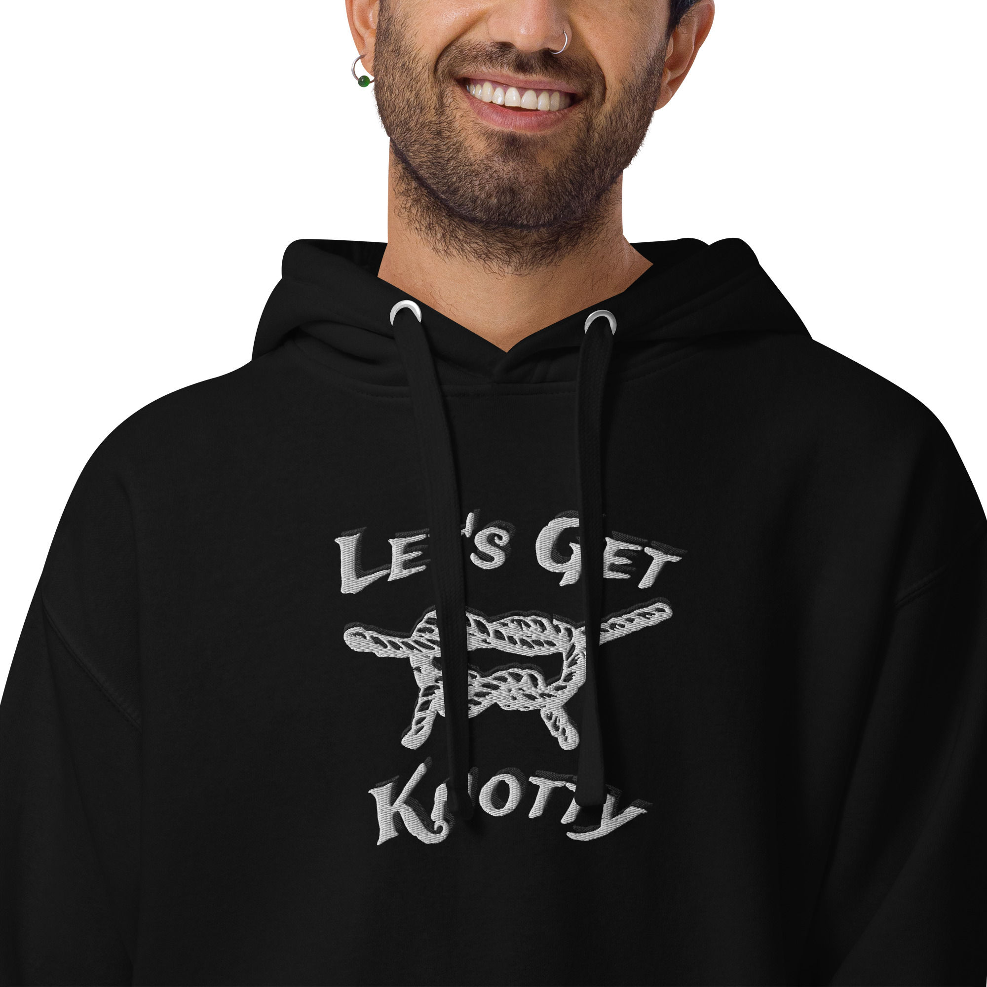"Let's Get Knotty" - Unisex Premium Hoodie | Cotton Heritage M2580