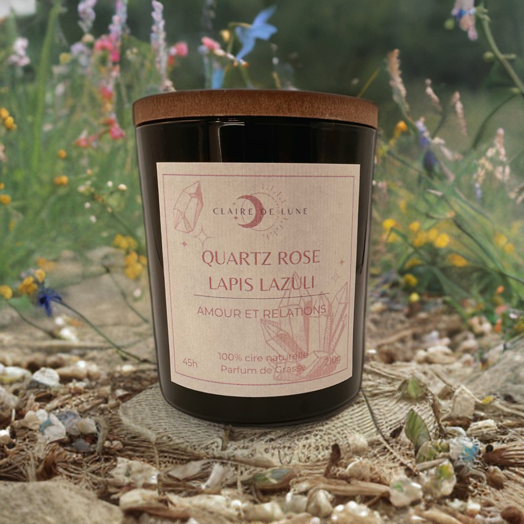 QUARTZ ROSE - LAPIS LAZULI | AMOUR ET RELATIONS