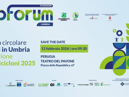 Ecoforum Umbria 2026: a Perugia la nona edizione