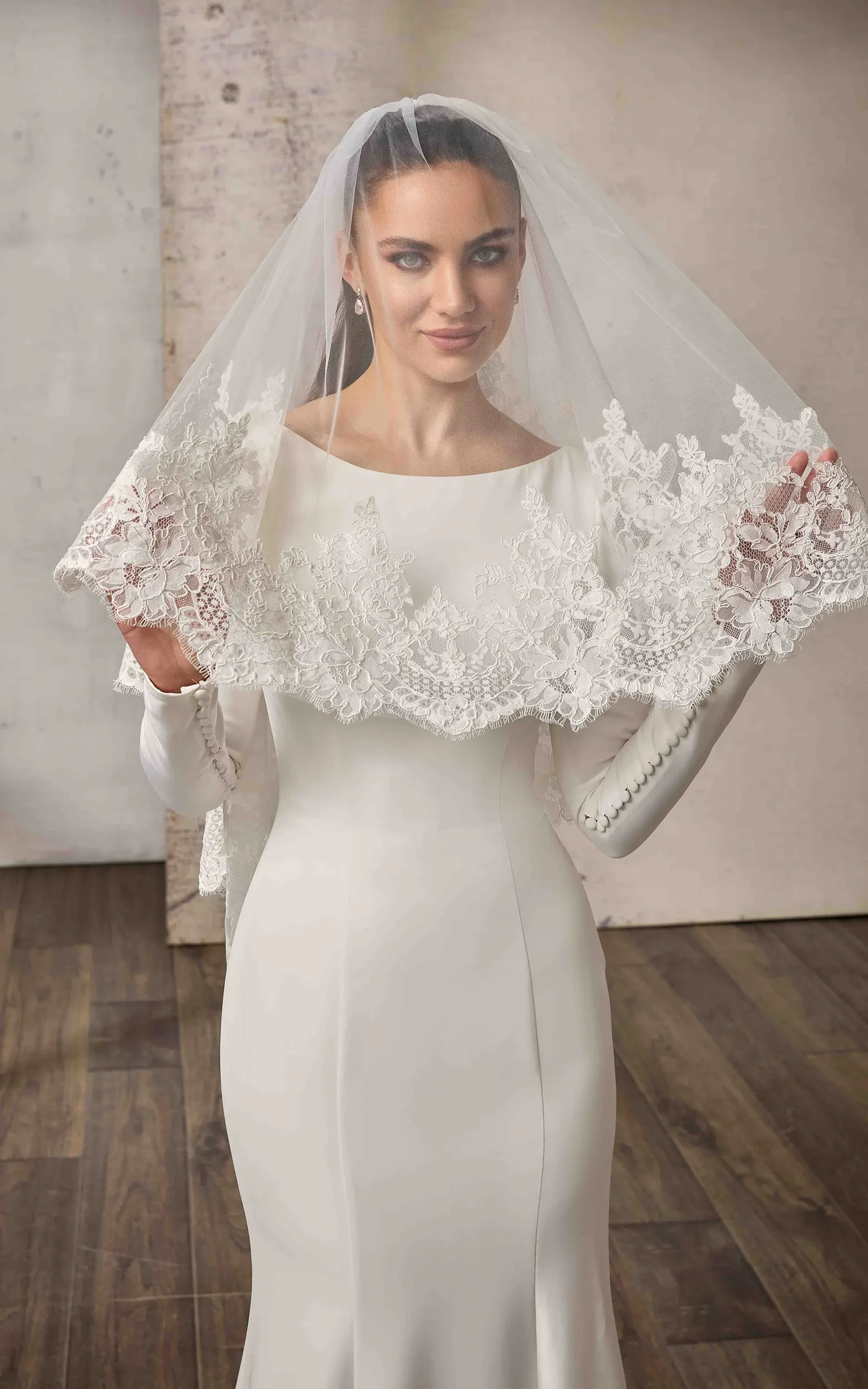 Accessory Alaska-VES | EK1868VES – Eddy K Wedding Dress Designer