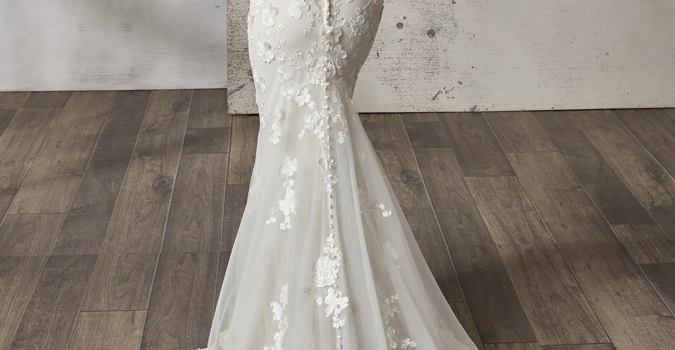 **Everlasting Elegance: Embroidered Lace Armbands for Bridal Grace**