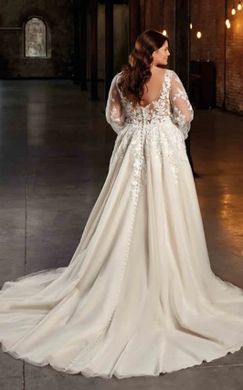 Eddy k long sleeve wedding dress hot sale