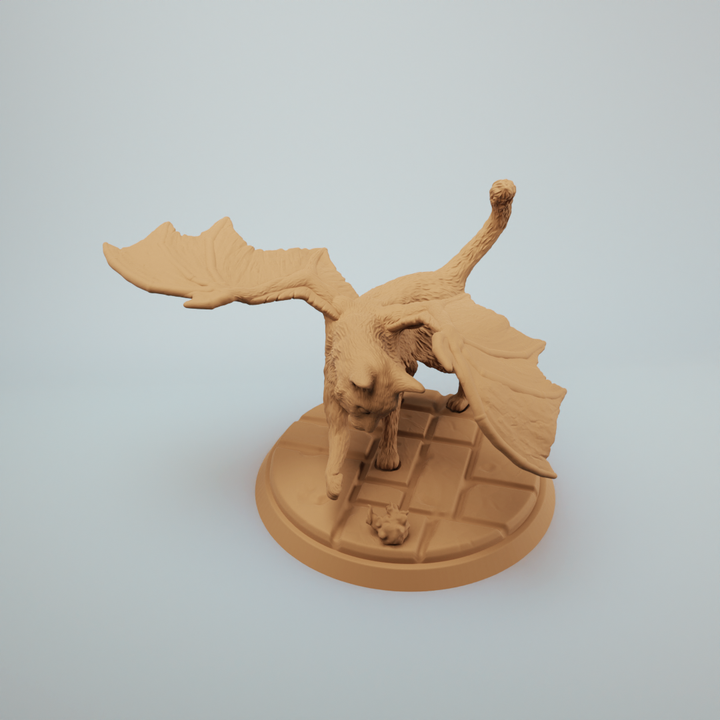 Thumbnail: Dämonenkatze spielend