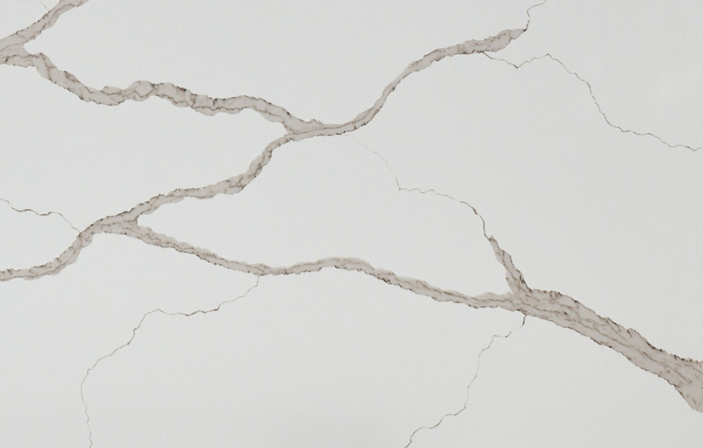кварцевый агломерат Stratos C4204 Calacatta Classic фрагмент фото
