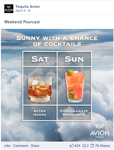 Avión: Delicious-looking content: recipes, turns of phrase, and perfect pairings. (10 of 11)
