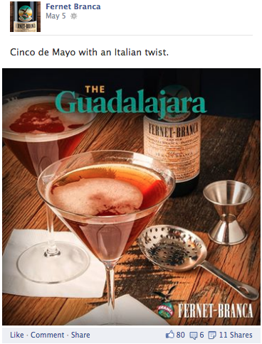 Fernet-Branca: A social calendar with three audiences: the brand, the bartenders who back it, and brand-new Fernet… (3 of 13)