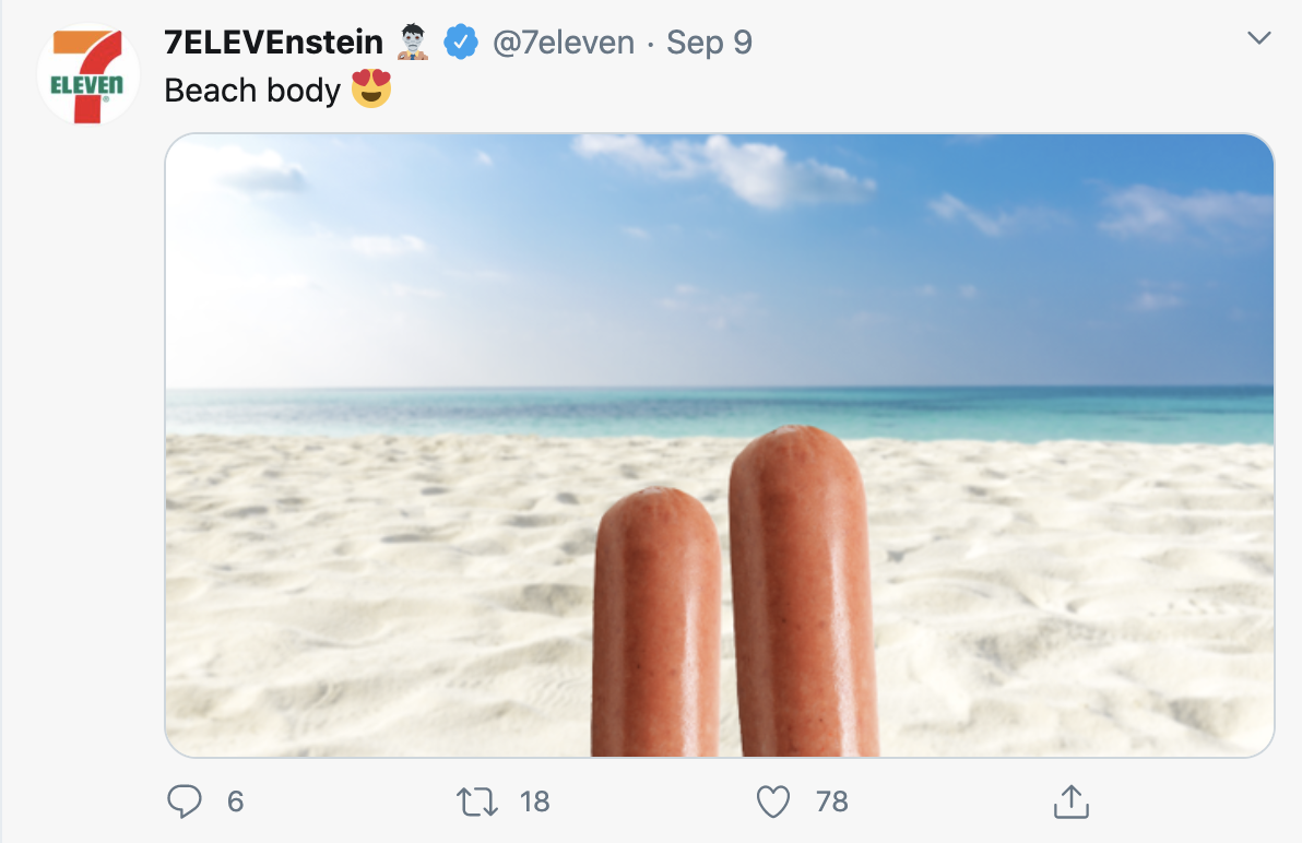 7-Eleven: A content calendar in 7-Eleven's cheeky voice, built to drive people into stores. (2 of 6)
