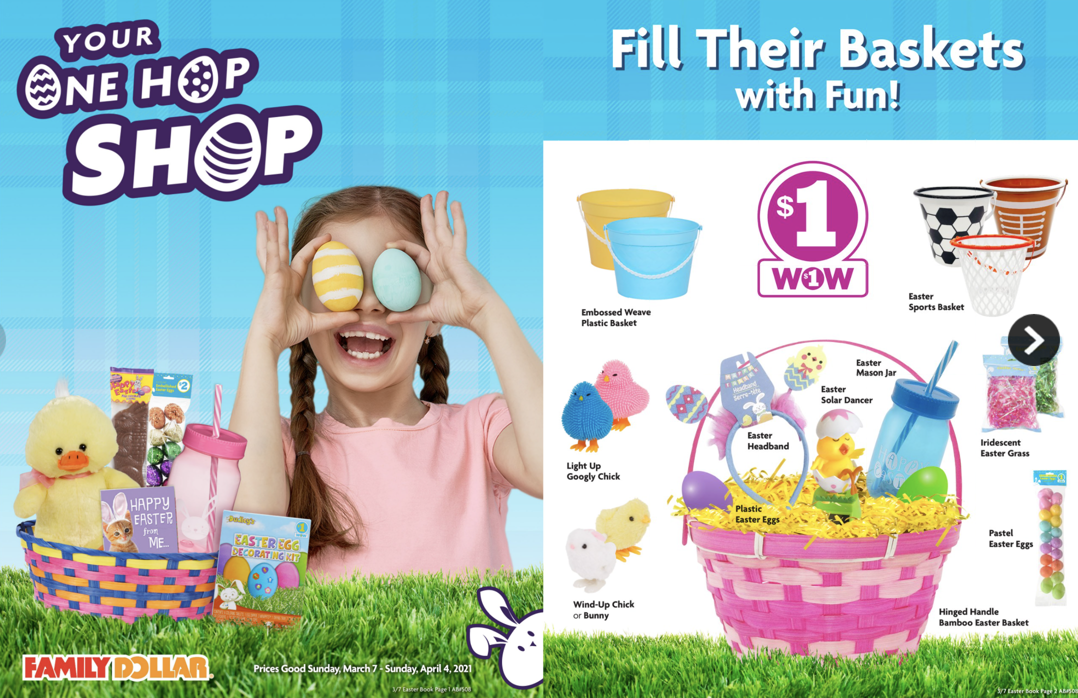 Family Dollar: Seasonal activations across in-store, digital, social, and print, built out as complete programs throughout the year. (1 of 2)