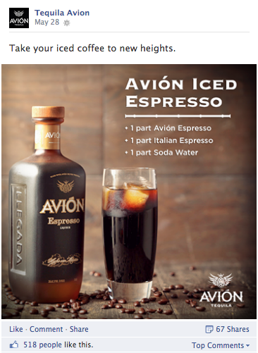 Avión: Delicious-looking content: recipes, turns of phrase, and perfect pairings. (1 of 11)