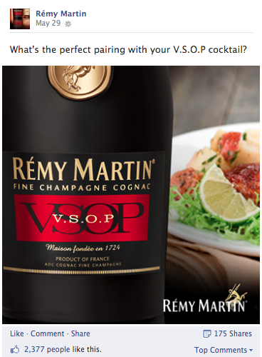 Rémy Martin: Elevated social content for a brand that lives on craft and status, written to actually engage. (4 of 6)