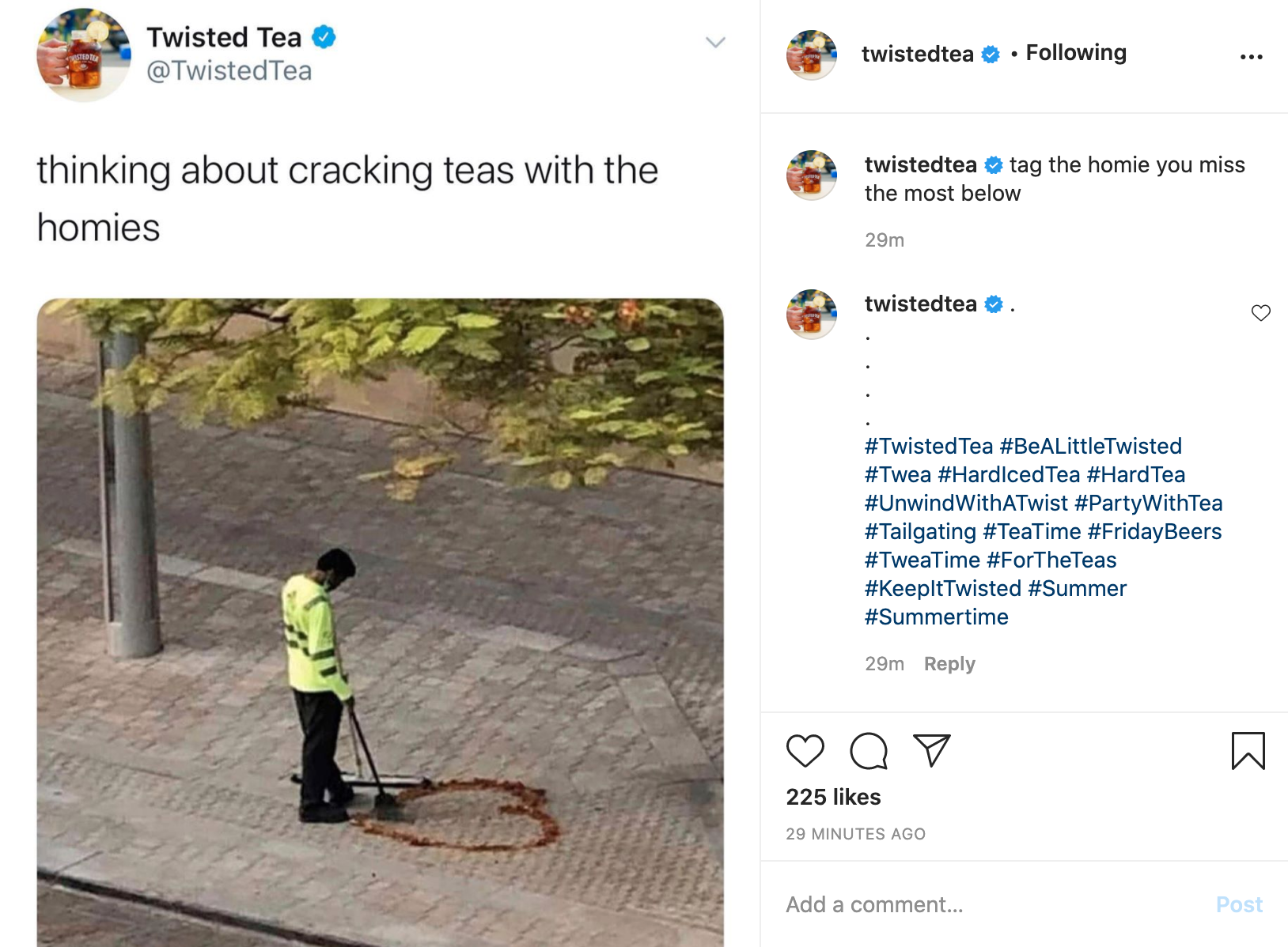 Twisted Tea: Funny real-time and evergreen content, written to match a voice that was already having fun. (8 of 8)