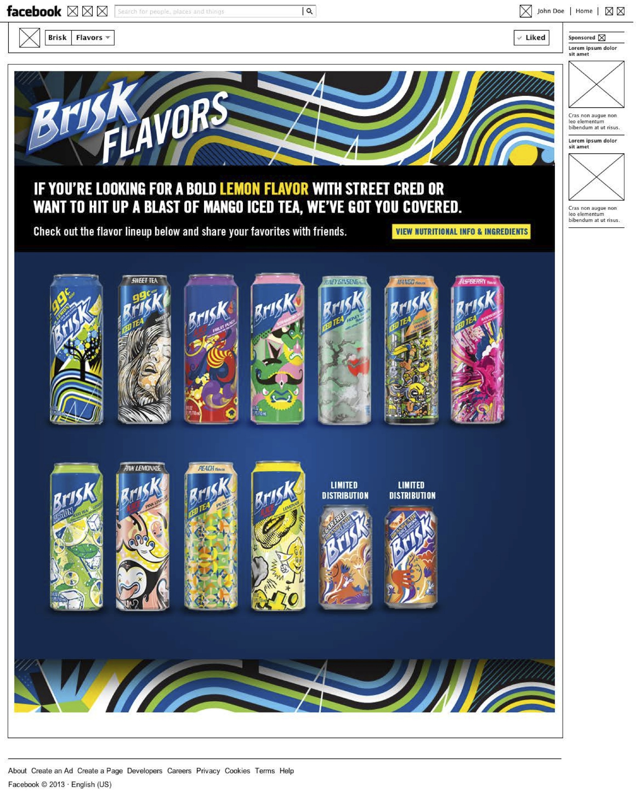 Brisk: UX copy for Brisk's new cans, written to be read at arm's length. (5 of 6)