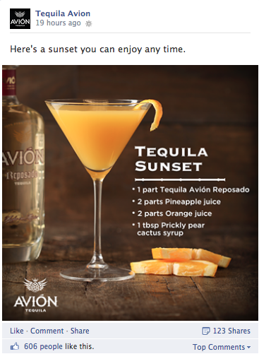 Avión: Delicious-looking content: recipes, turns of phrase, and perfect pairings. (5 of 11)