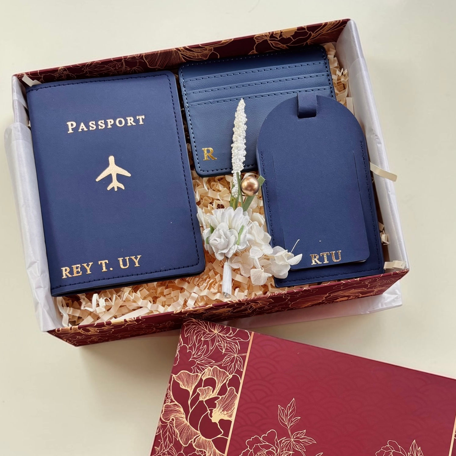 Travel Set and Card Wallet