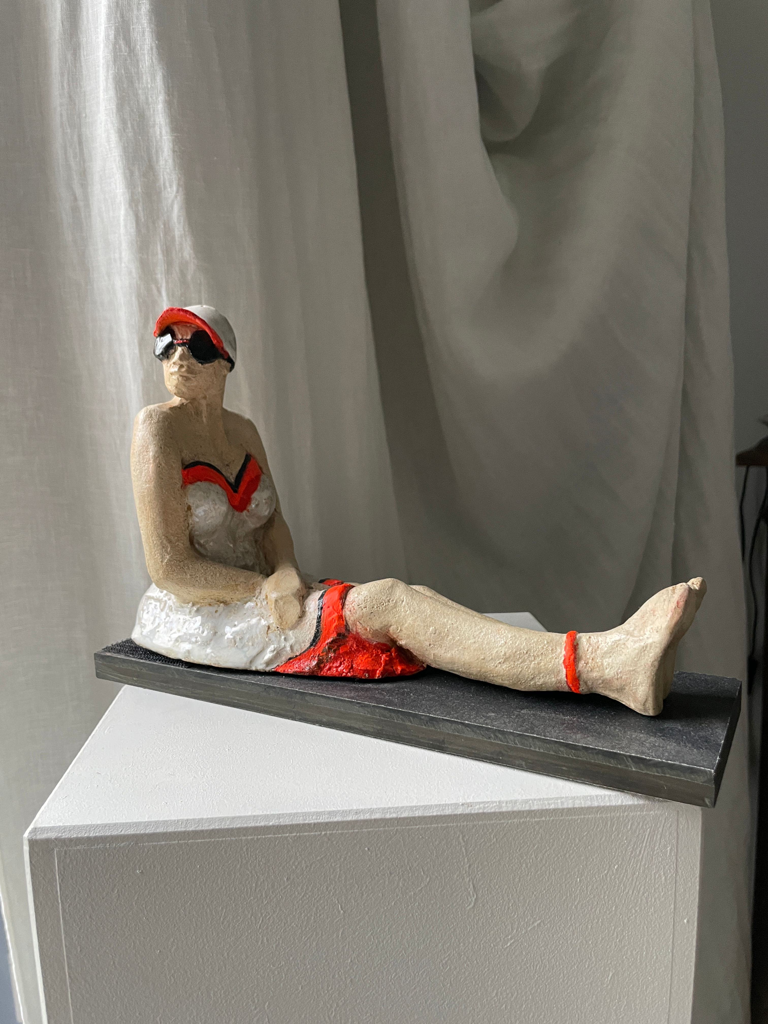 Sculpture en Grès I Baigneuse