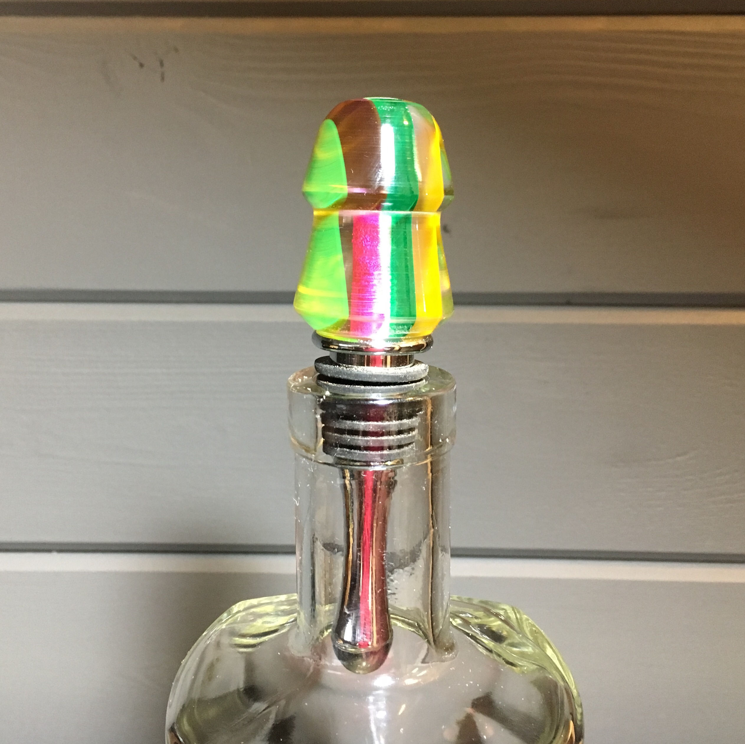 Bottle Stopper - Acrylic Gumdrop