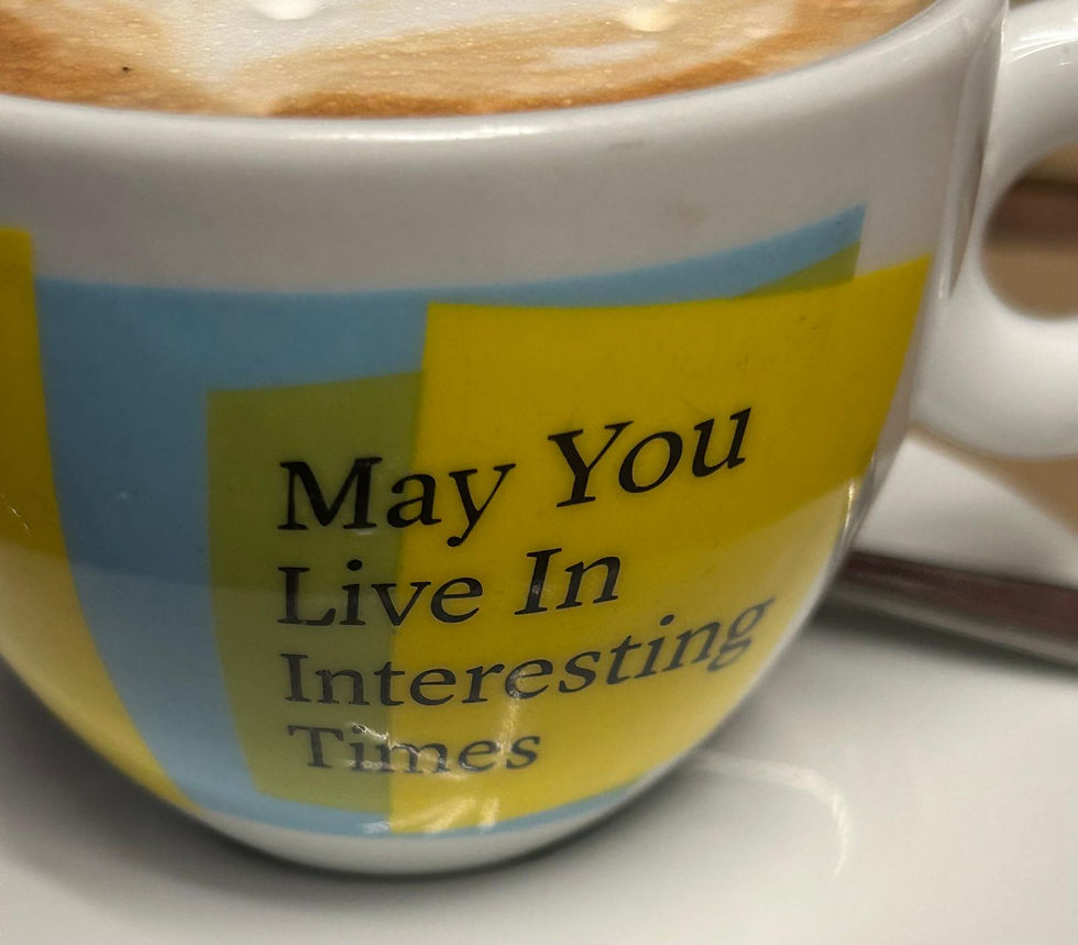 Eye-level view of a colorful plate filled with healthy foods