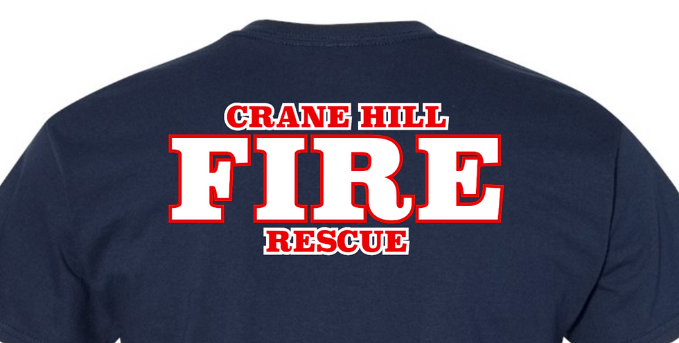 Thumbnail: (STANDARD DESIGN) CRANE HILL VFD TEE SHIRT