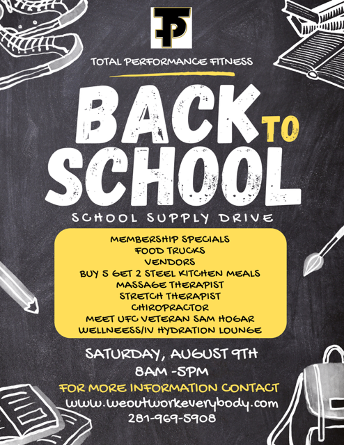 Back to School Supply Drive and Open House