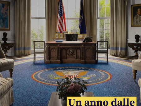 Un anno dalle elezioni americane.