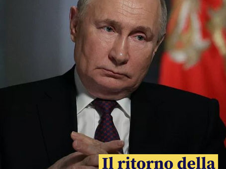 Il ritorno della minaccia nucleare.