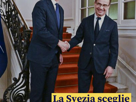 La Svezia sceglie l’Occidente.