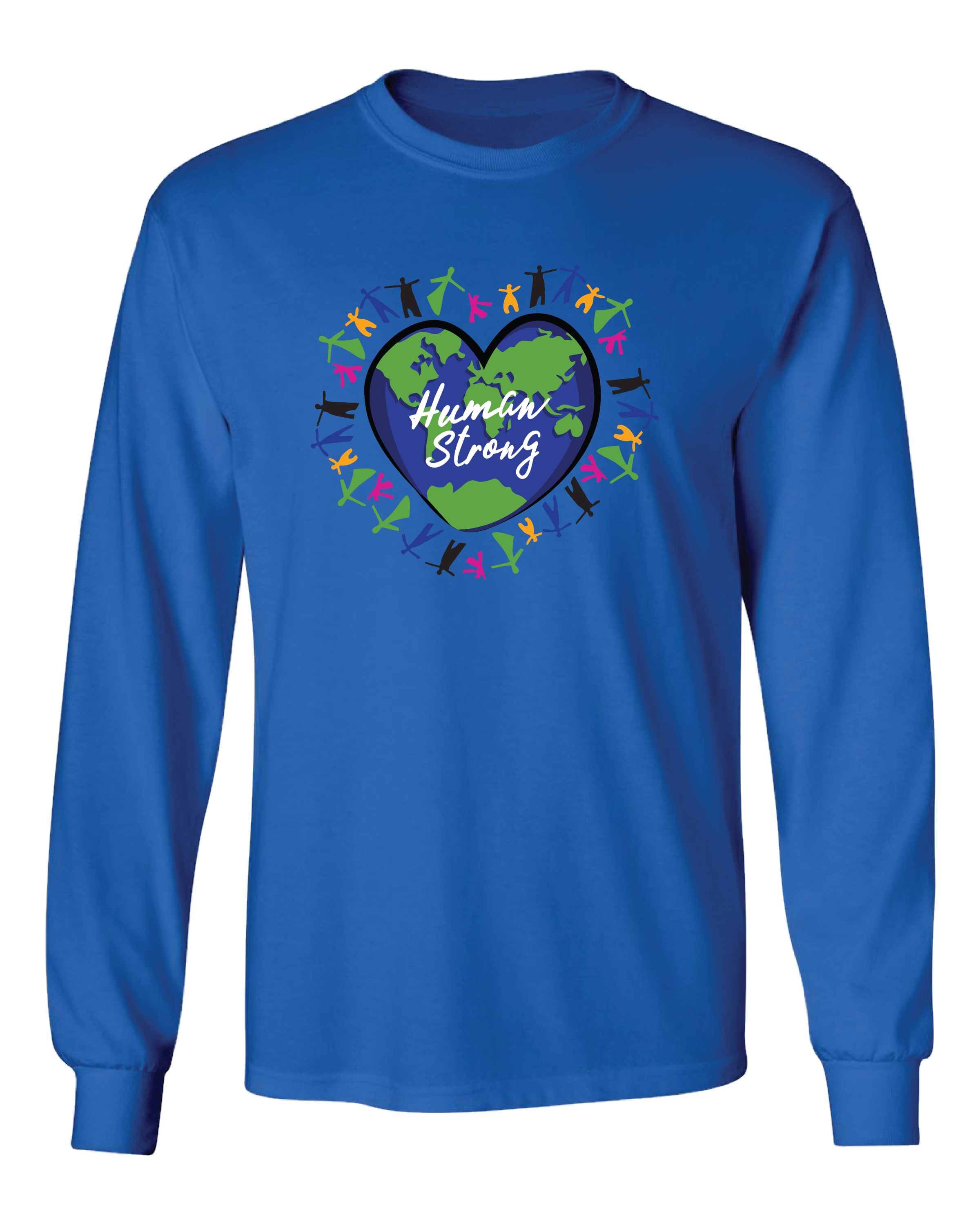 Stronger Together Blue Long Sleeve