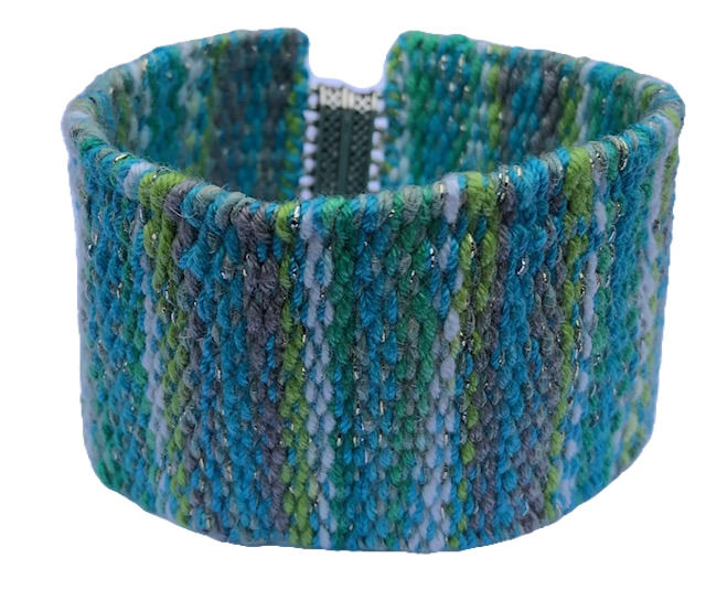 Handwoven bracelet -           Beach Day