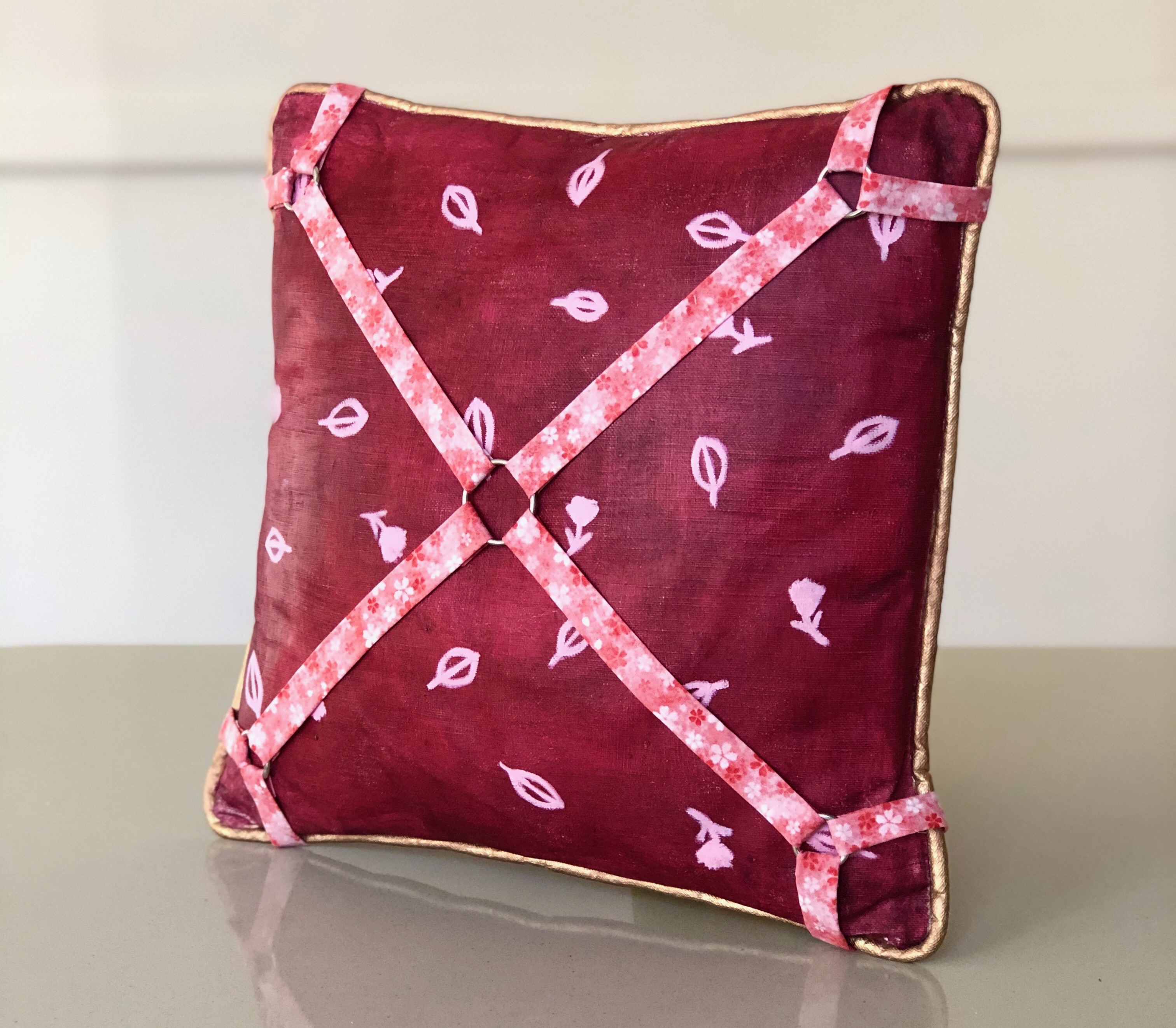 Red Harness Pillow