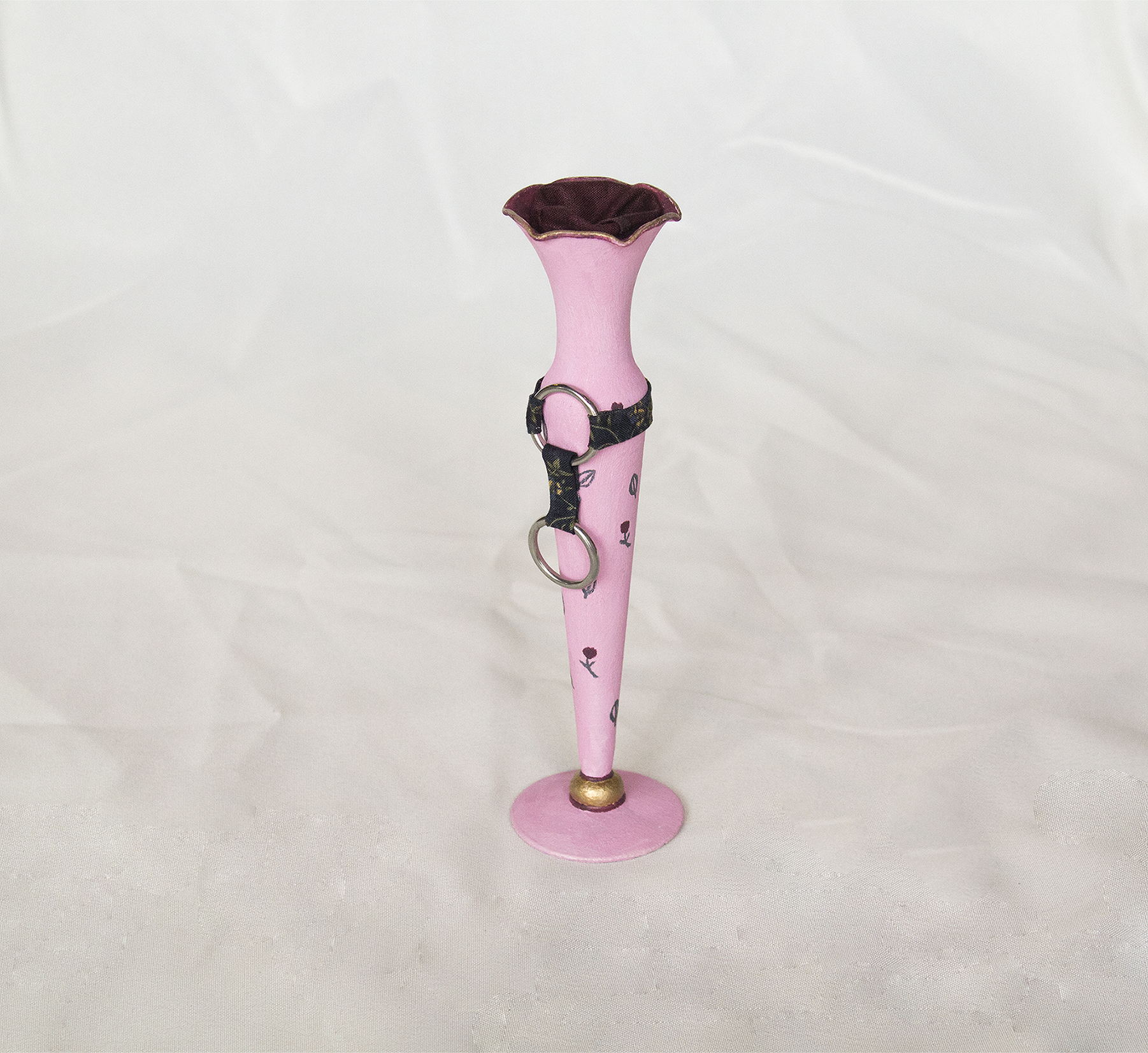 Pink Harness Vase (sold)