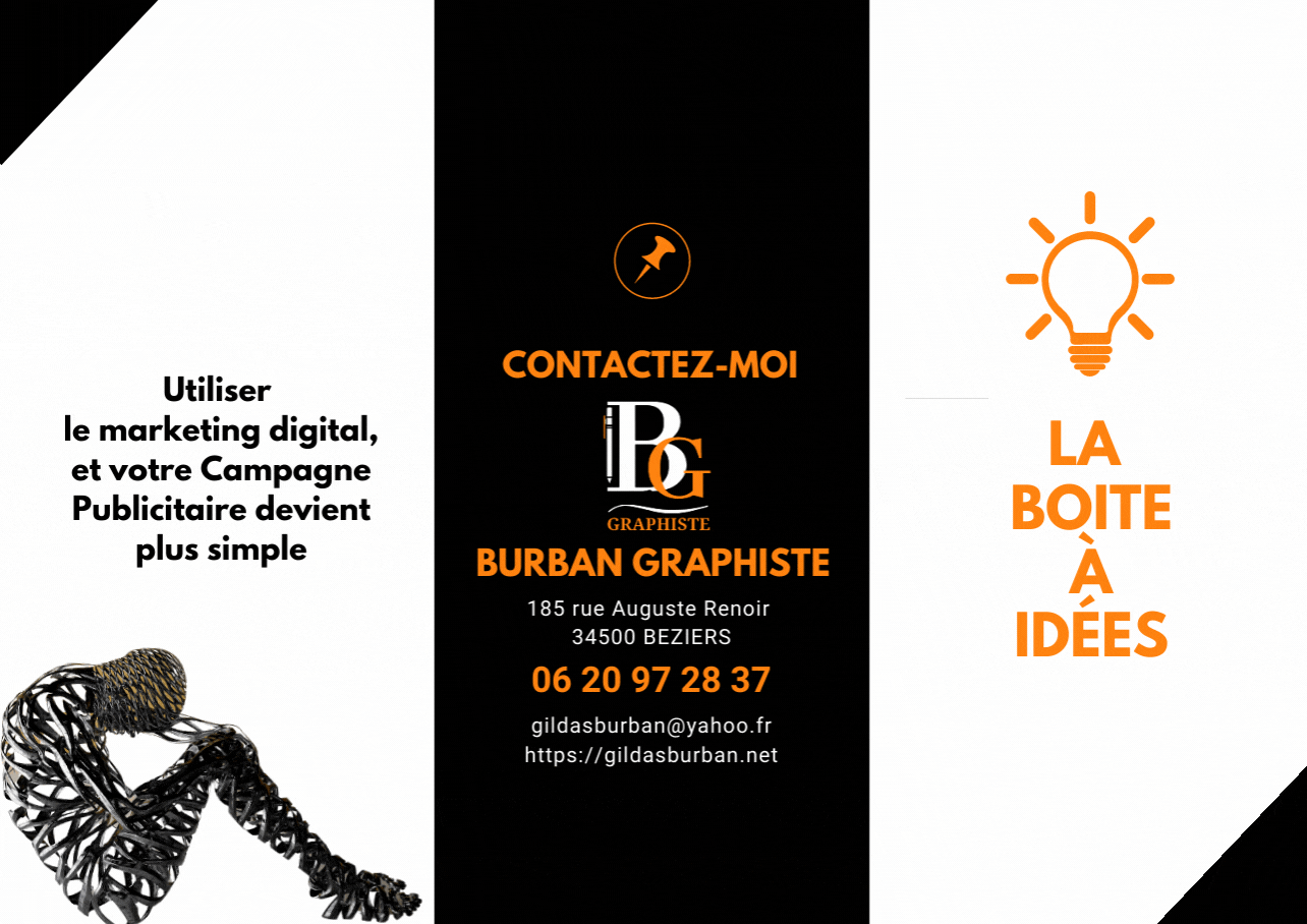 Brochure BURBAN GRAPHISTE