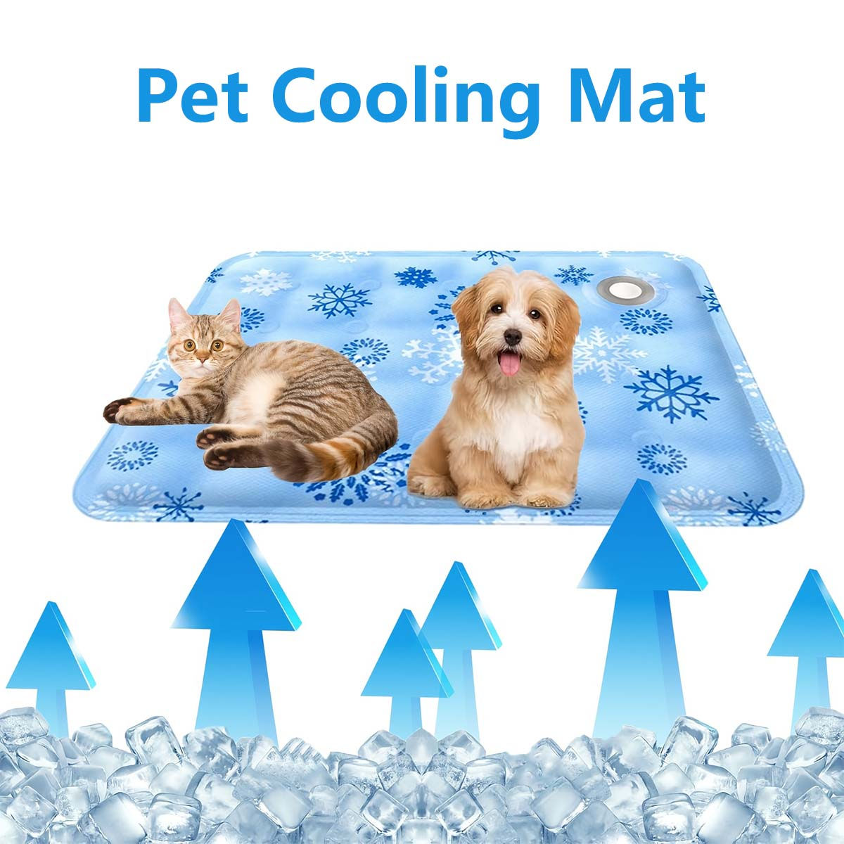 Pet Cooling Matt Dry Ice Pet Cool Pad Water Injection Cooling Dog Beds