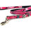 Thumbnail: Crystal Flower Snakeskin Collar & Leash Set, 9"-11"