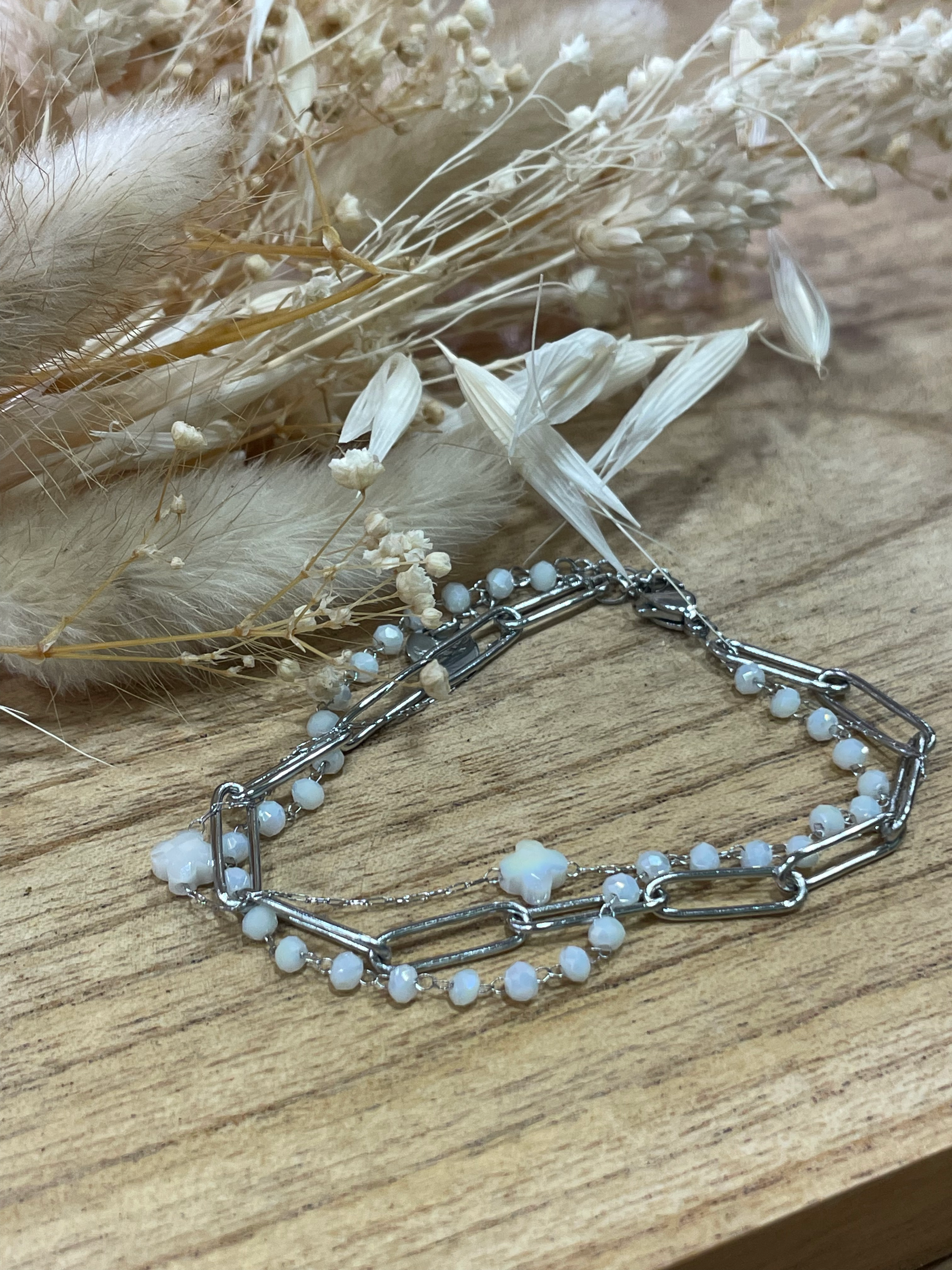 Bracelet triple Clara